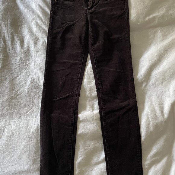 Diana Corduroy Skinny - Dark Brown - Picture 2 of 4